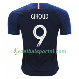 Frankrijk Giroud 9 Thuis Shirt WK voetbal 2018